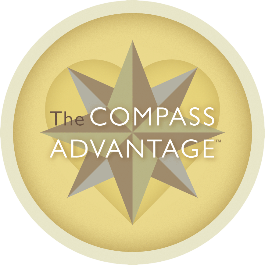 The Compass Advantage - Compass Advantage (869x869), Png Download
