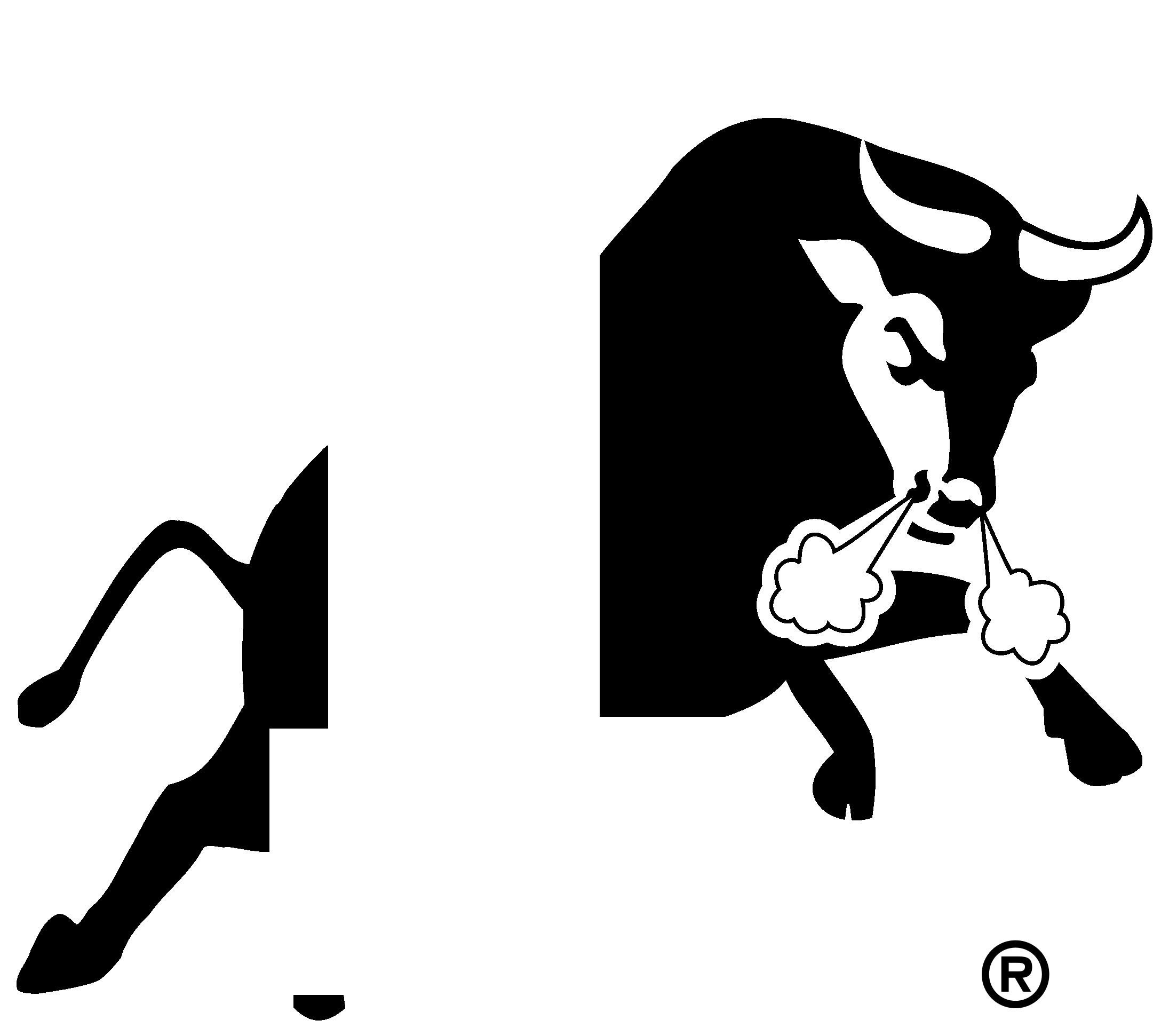 Durham Bulls Logo Black And White - Durham Bulls (2400x2400), Png Download