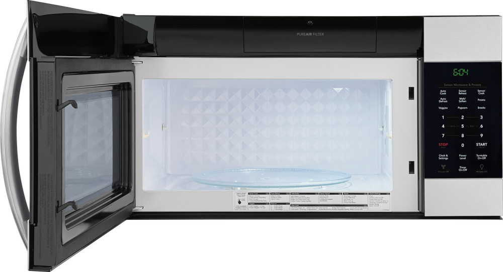 Frigidaire Gallery 4 Piece Kitchen Package With Counter - Frigidaire Gallery Stainless Steel Over-the-range Microwave (1000x542), Png Download