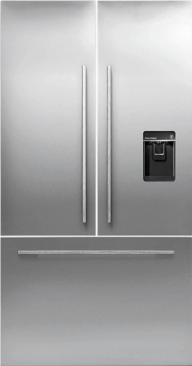 Ezkleen Stainless Steel Door Panel & Handle Kit With - Fisher And Paykel Rf540adusx4 (660x792), Png Download
