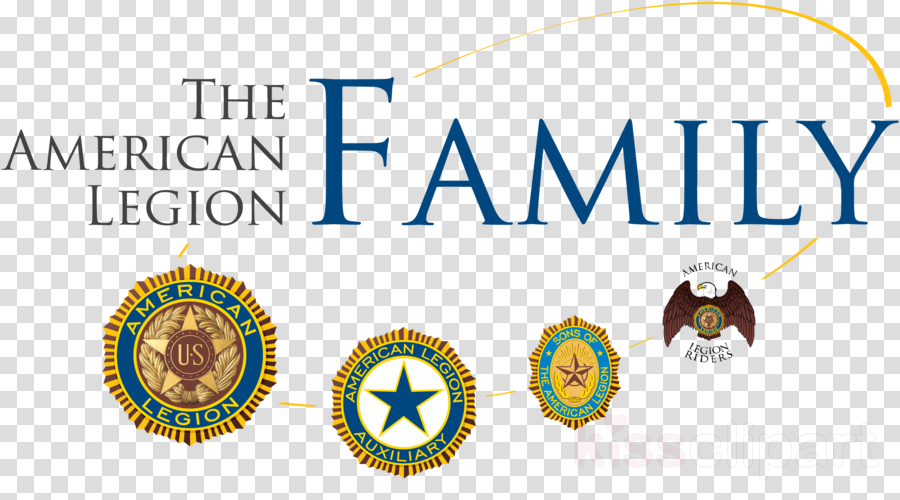 American Legion Family Logo Clipart American Legion - American Legion Family (900x500), Png Download