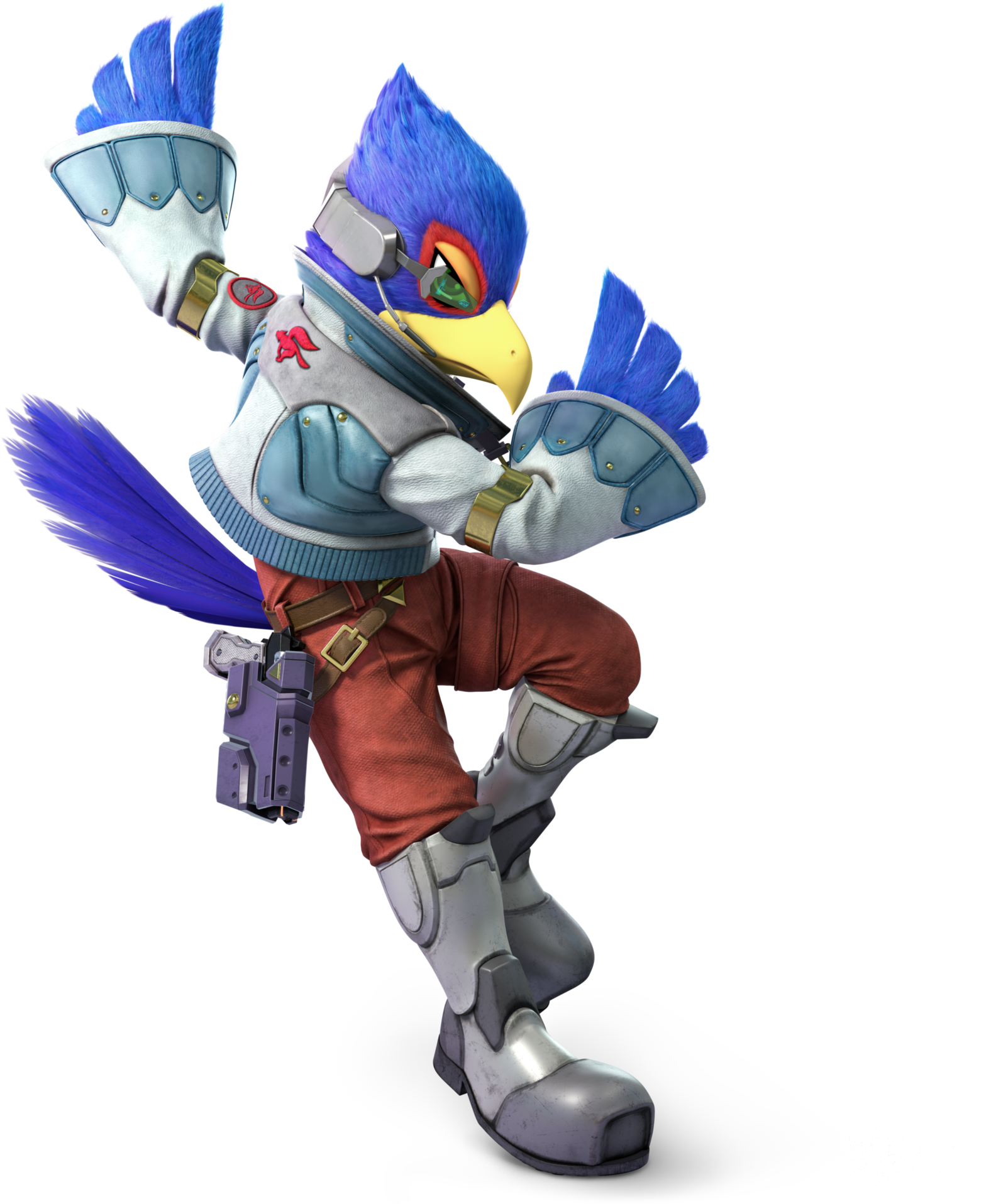 Falco Lombardi - Super Smash Bros Ultimate Falco (2000x2000), Png Download