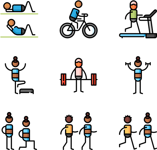 Fitness (600x564), Png Download