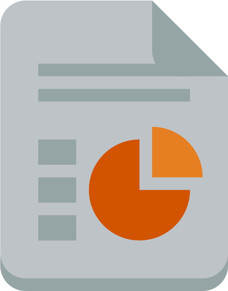 Download Svg Download Png - Powerpoint Flat Icon (1024x1024), Png Download