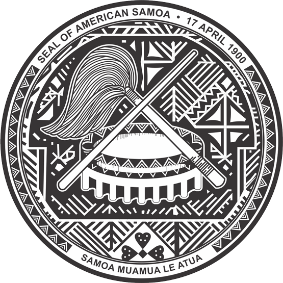 American Samoa Seal Vector - American Samoa Seal (555x555), Png Download