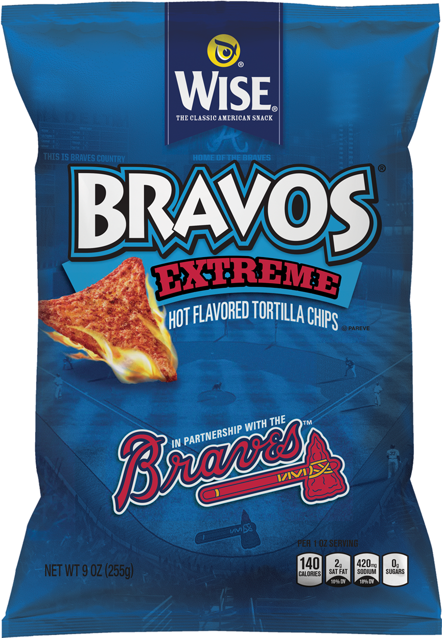 Wise Bravos Extreme Tortilla Chips - Wise Bravos (900x1260), Png Download