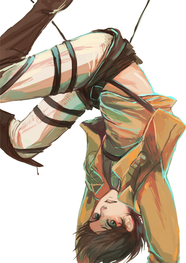 Eren Jaeger - Eren Jaeger Fan Art (595x842), Png Download