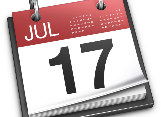Calendar (700x500), Png Download