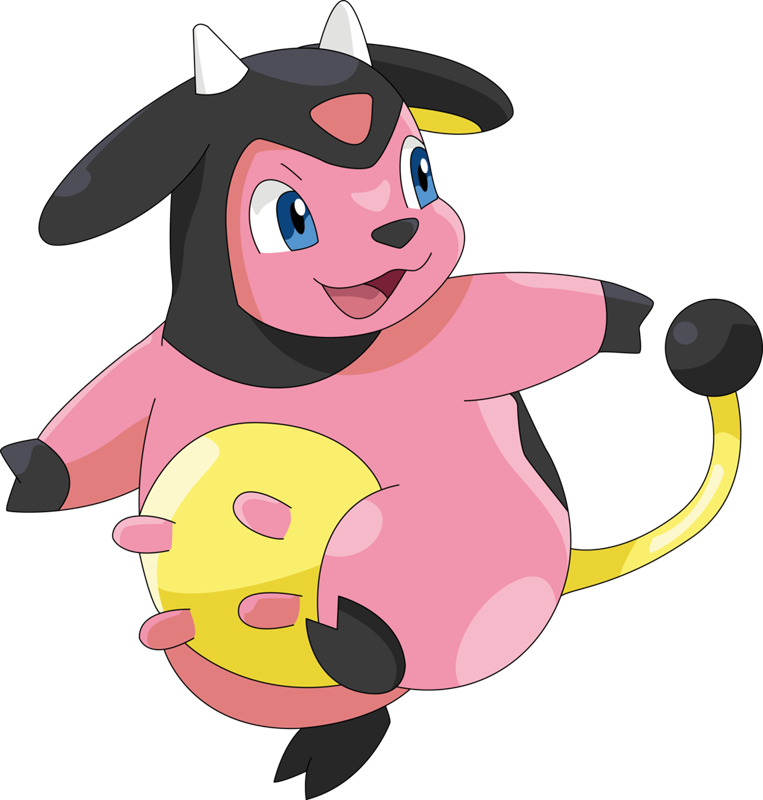 Miltank Transparent (763x800), Png Download