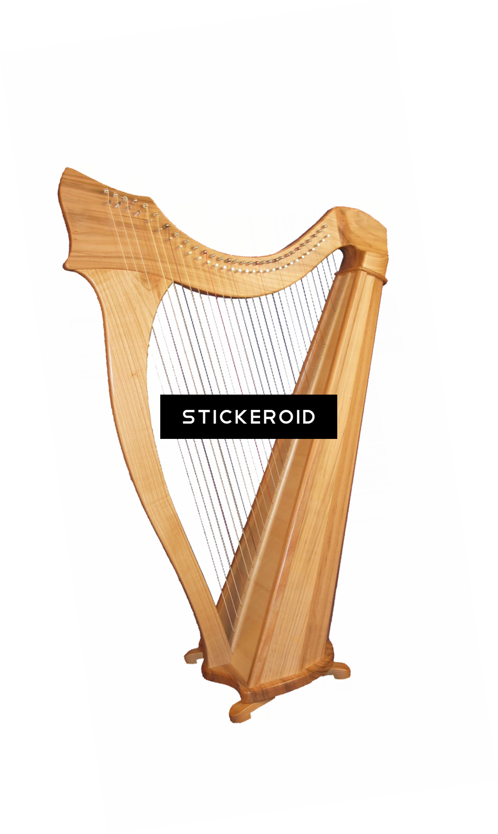 Harp (1013x1695), Png Download