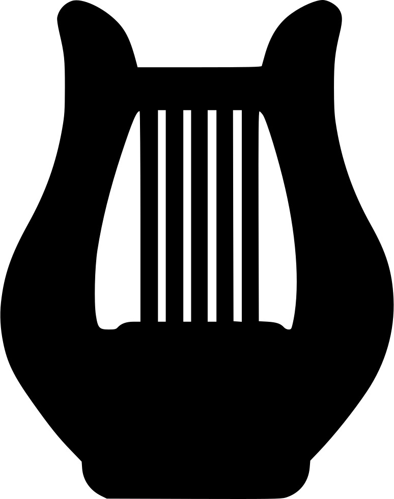 Png File Svg - Harp (774x980), Png Download