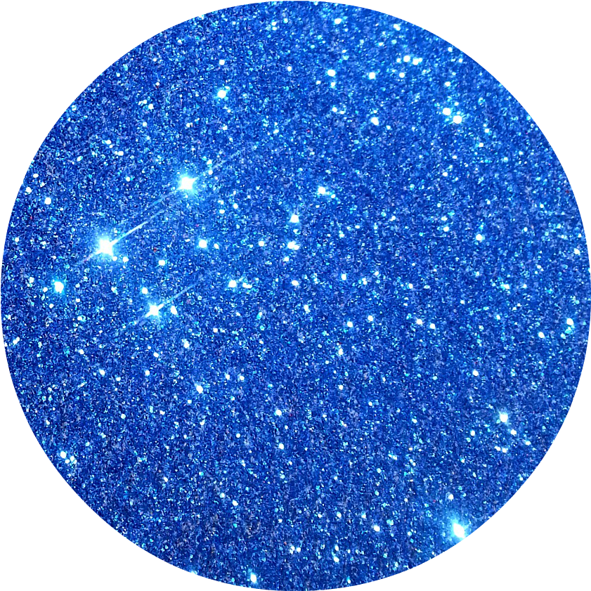 Glitter Royal Blue - Blue (900x900), Png Download