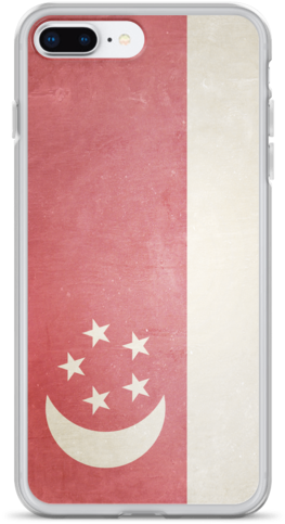 Singapore Flag Iphone Case - Mobile Phone Case (600x600), Png Download