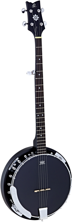 Ortega Raven - Obj250-sbk Banjo (940x940), Png Download