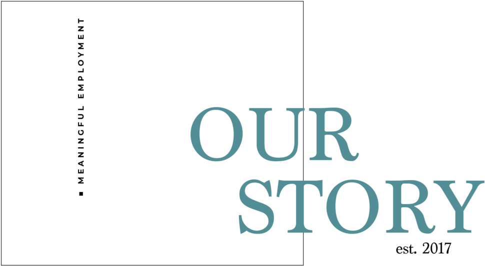 Ourstorybannertextfinal - Vinyl Wall Decor Laundry Room (1000x844), Png Download