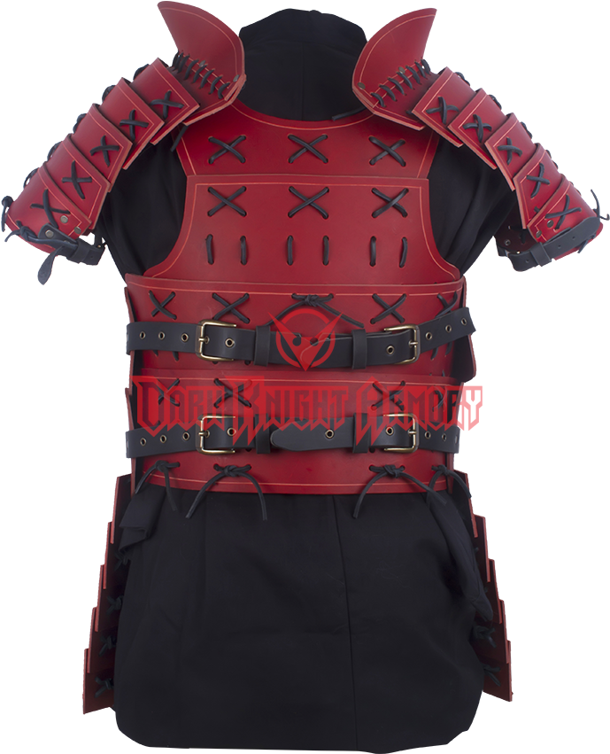 Leather Samurai Armour - Artisans D Azure Larp Samurai Armor (850x850), Png Download