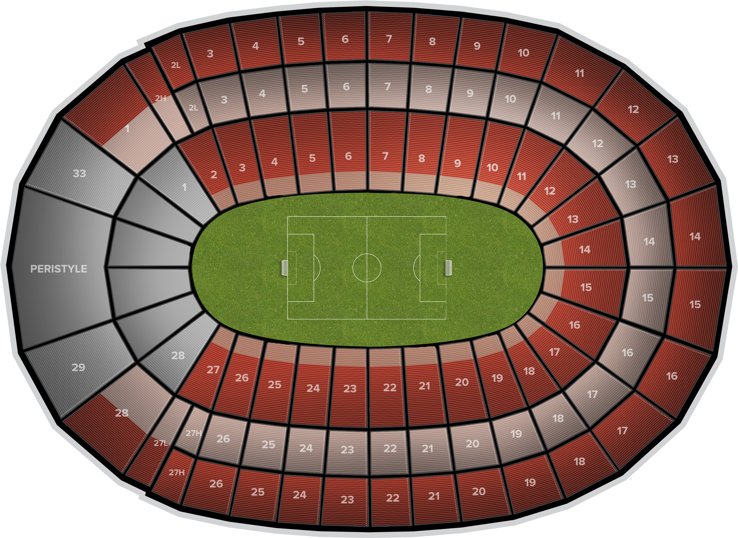 Chivas De Guadalajara At Club America At La Sports (2560x1936), Png Download