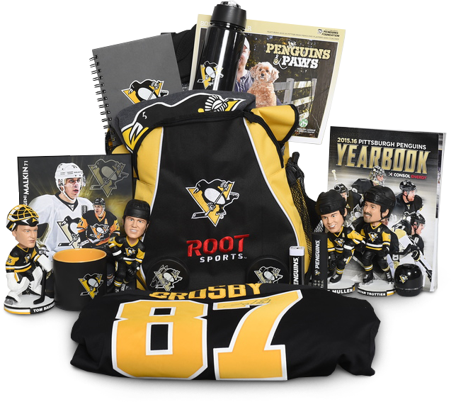 Penguins Charity Night On Root Sports - Pittsburgh Penguins Jersey (637x567), Png Download