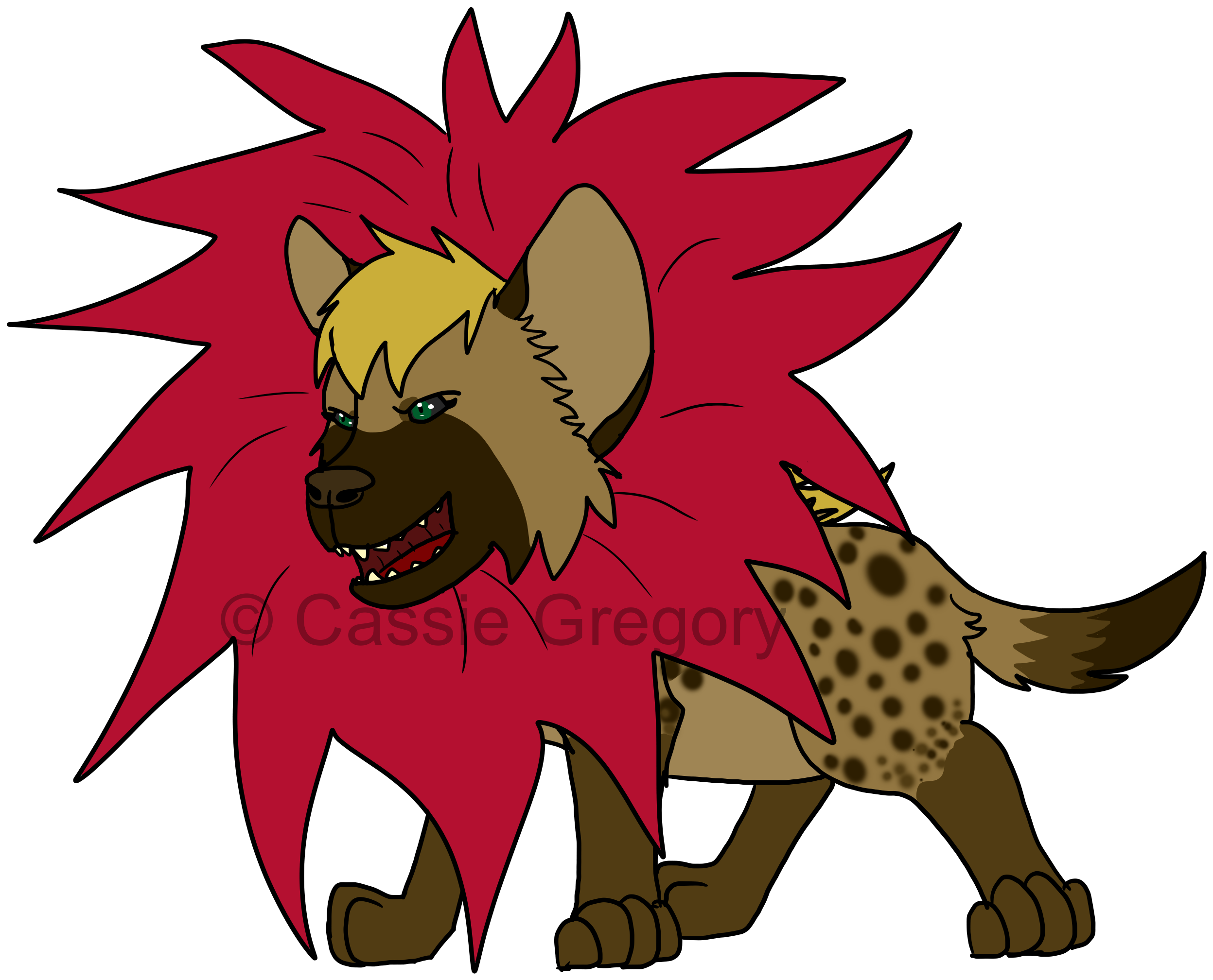 Guys Look I'm An Idiot Lion - Lion (2672x2103), Png Download