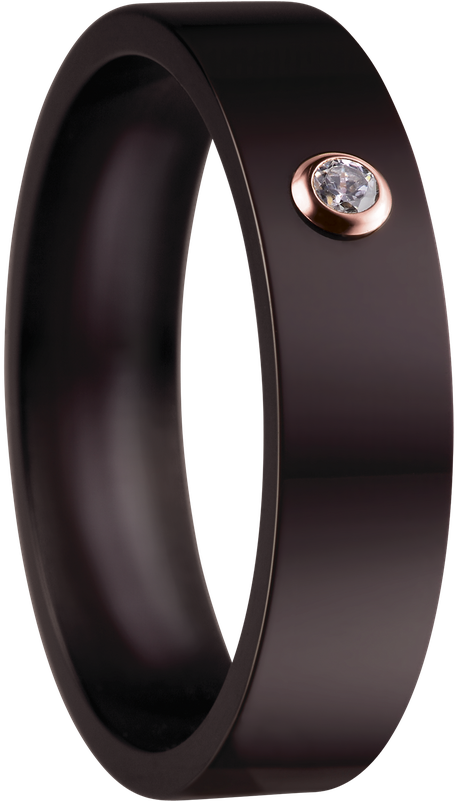 Bering Wedding Band - Anello In Ceramica Sector (800x800), Png Download