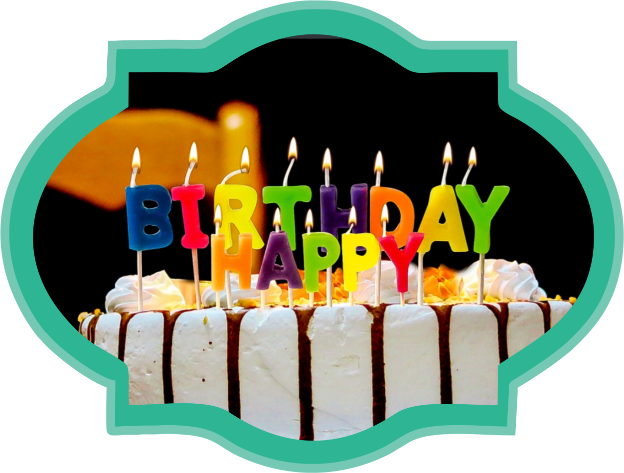 Happy Birthday - Birthday (1252x949), Png Download