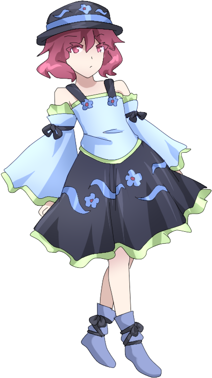 Fiora Hiyashinsu - Cartoon (450x780), Png Download