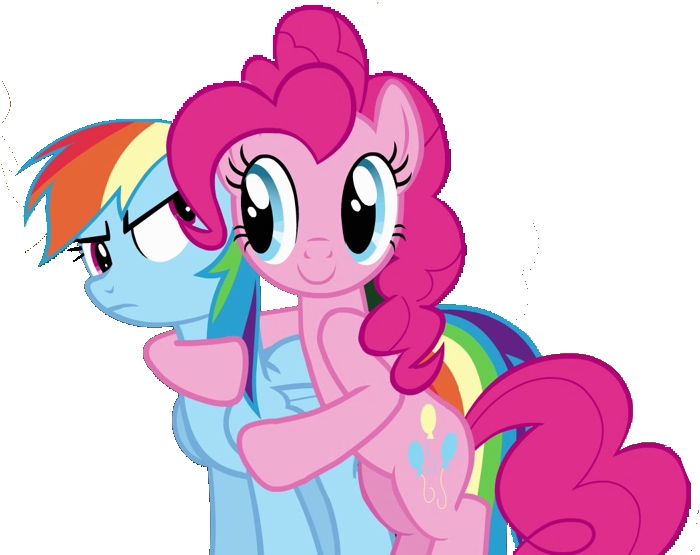 Female, Hoof Around Neck, Hug, Lesbian, Pinkiedash, (705x611), Png Download