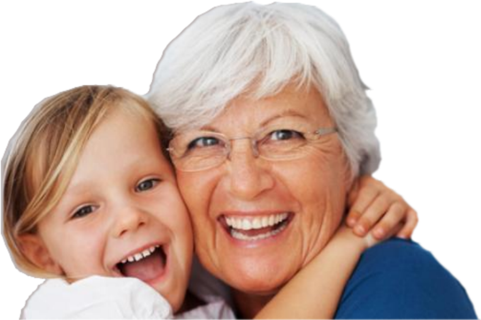 Hugging Therapy Is Definitely A Powerful Way Of Healing - Grandma Hanging Picture Frame Plaque (980x735), Png Download