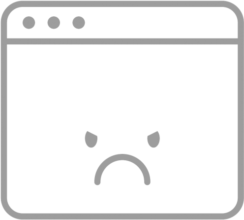 Slower Computer Screen Unhappy (676x676), Png Download