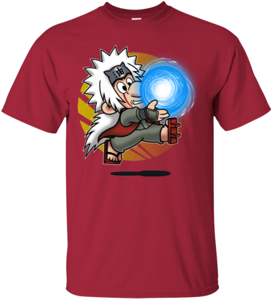 Super Sannin Jiraiya - Shirt (600x600), Png Download