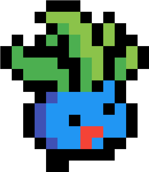Oddish - Pixel Oddish (1184x1184), Png Download