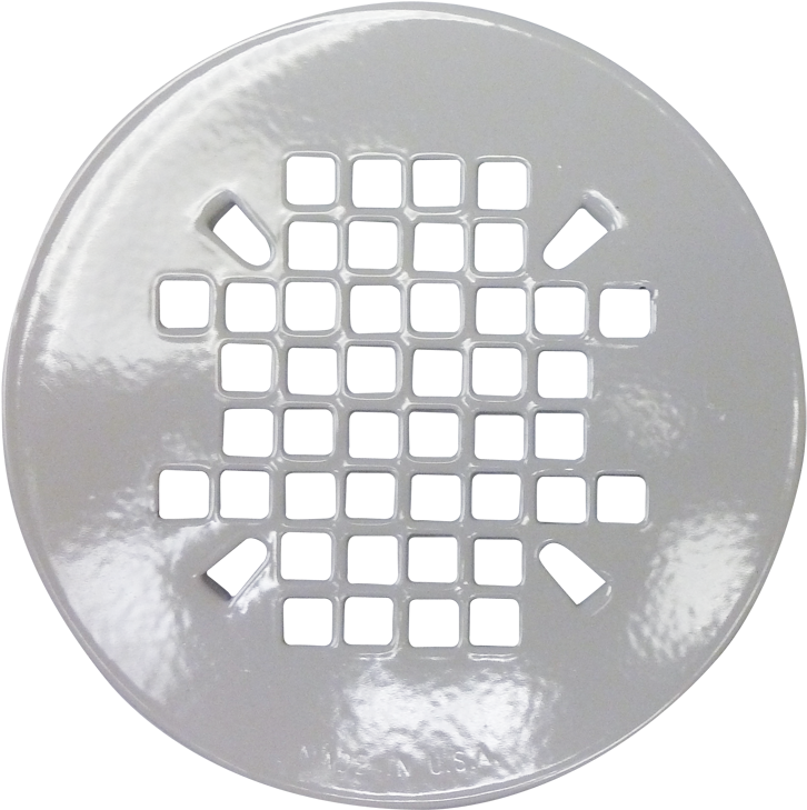 Chrome Shower Pan Drain Plate - Shower Drain Plate (800x800), Png Download