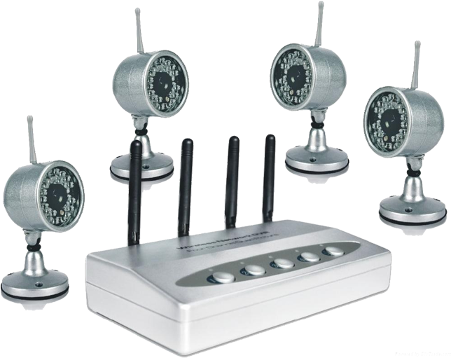 Wifi Surveillance Camera Service - Wireless Cctv Camera Price (670x651), Png Download