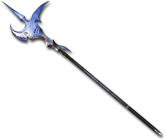 Mythril Halberd - Halberd Fantasy (640x554), Png Download