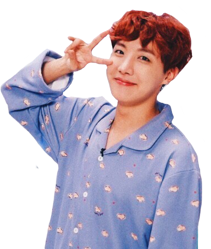 Hoseok Jhope Junghoseok Blue Pajamas Sleep Bts Bangtan - Jung Hoseok (693x816), Png Download