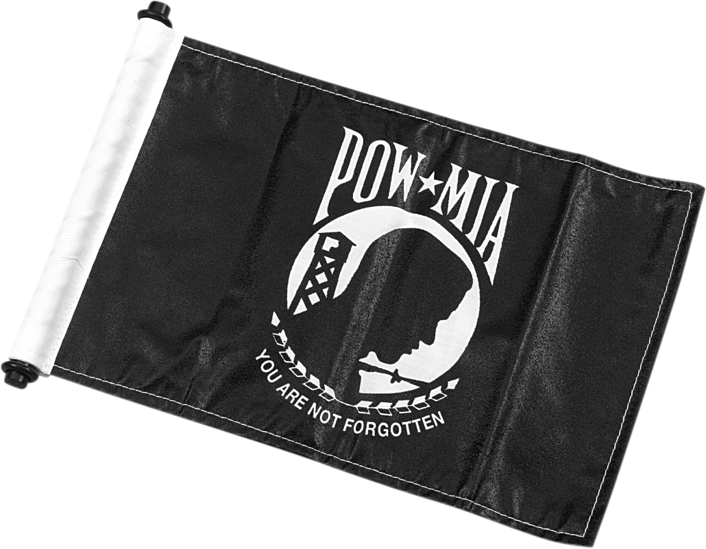 Pro Pad Nylon Motorcycle Antenna Pow/mia Flag Mount - Antenna Flag Mount Kit W/ Pow-mia Flag (1030x801), Png Download