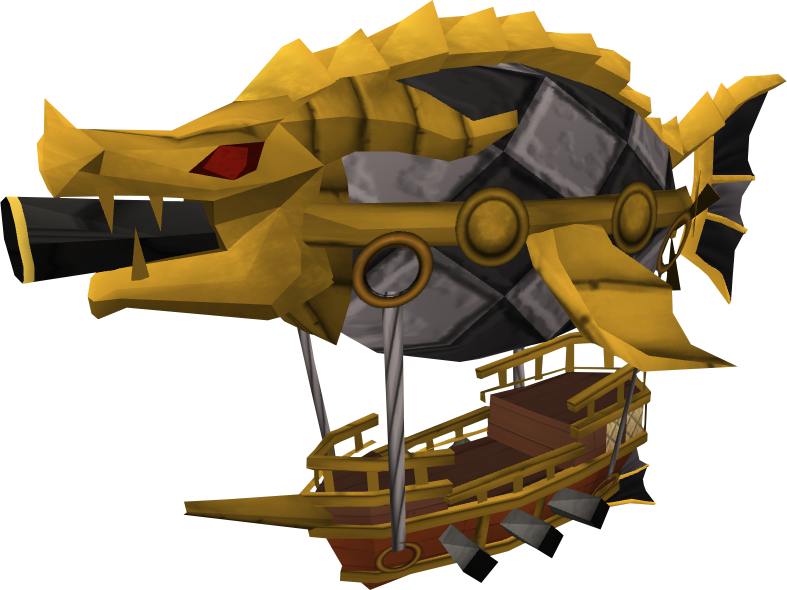 Runescape Airship (787x590), Png Download