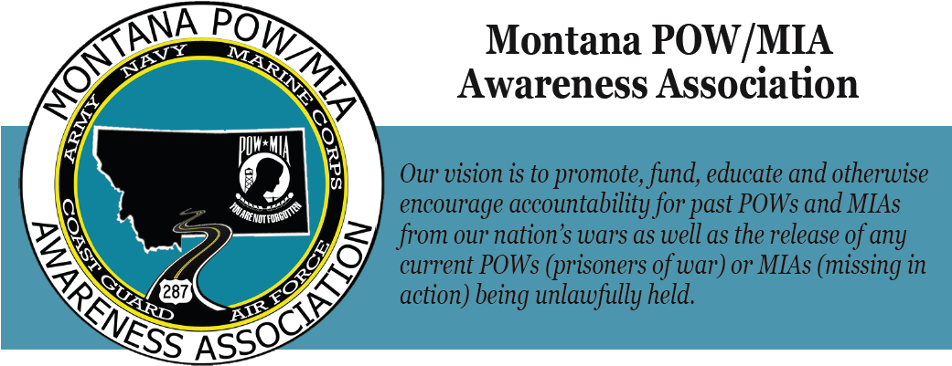 Montana Pow/mia Awareness Association's 2nd Annual - Pow Mia Flag (1050x404), Png Download