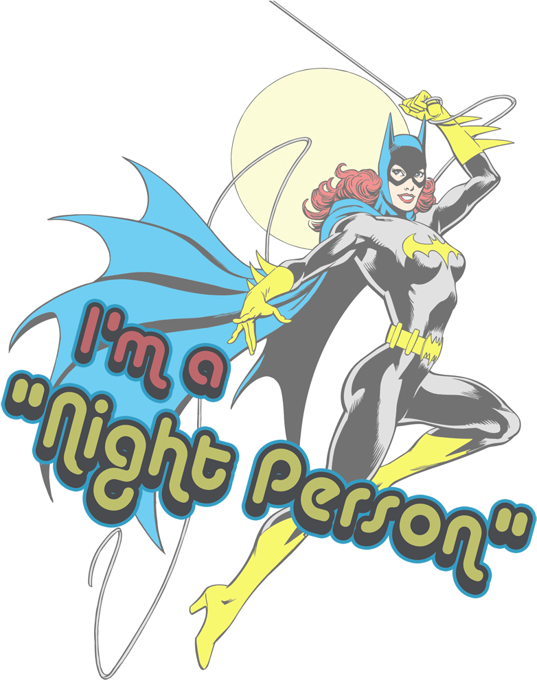 Dc Comics Night Person Men's Slim Fit T-shirt - Batgirl Jose Luis Garcia Lopez (815x1007), Png Download