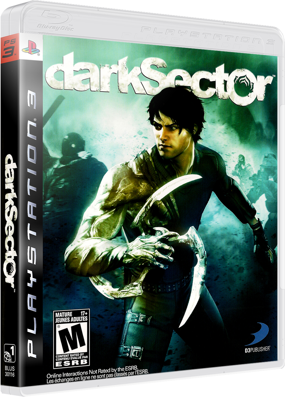 Sony Playstation 3 Disc Games 3d Box Pack - Dark Sector Ps3 (984x1365), Png Download
