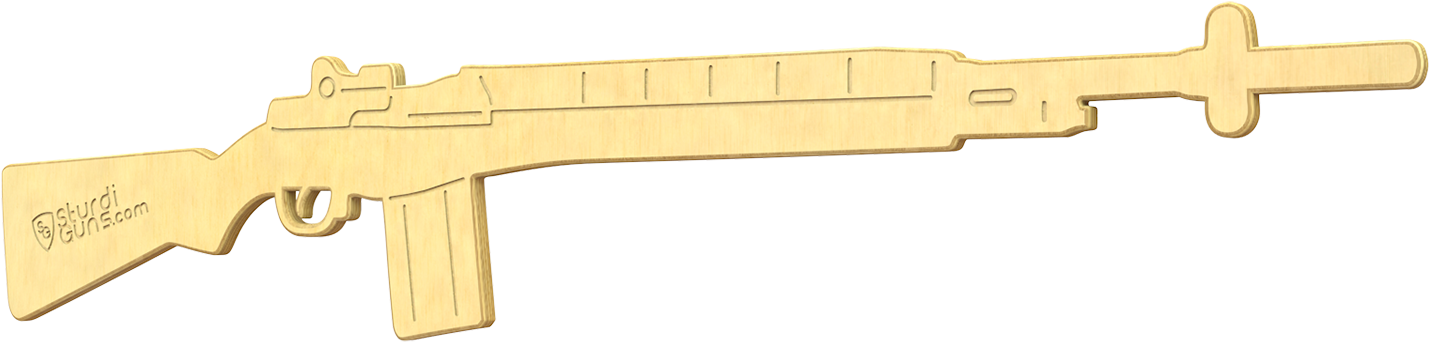 M-14 - Assault Rifle (1500x1100), Png Download