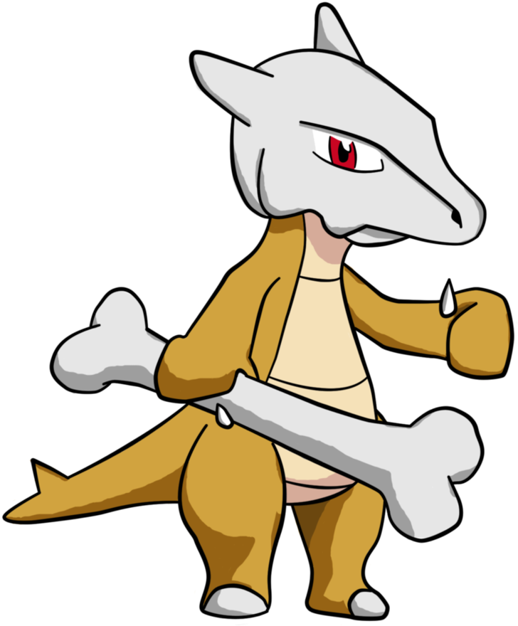 Marowak Png - Cubone Pokemon (828x965), Png Download