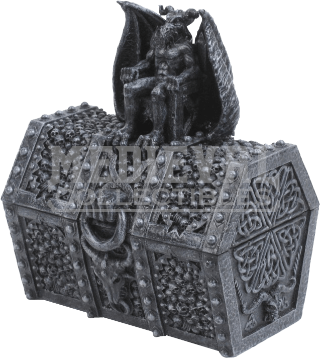 Pacific Trading Dragon Sarcophagus Box (768x768), Png Download