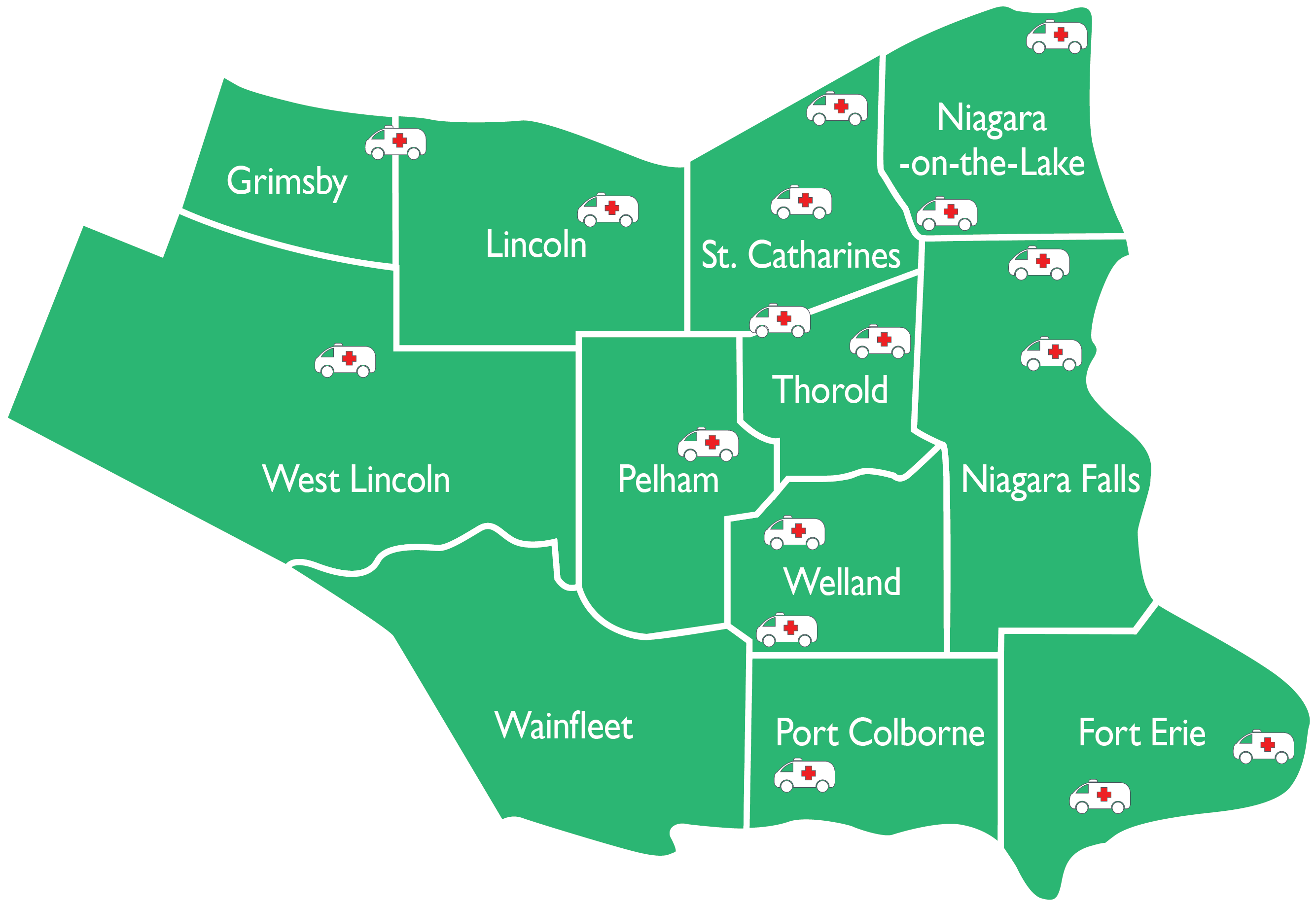 Fleet And Logistics - Ems Services In Ontario (2669x1838), Png Download
