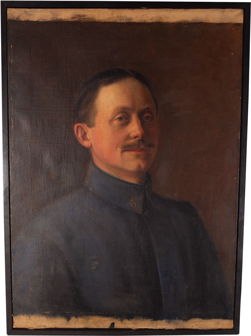Oil On Canvas Of Wwi Soldier (1024x1546), Png Download