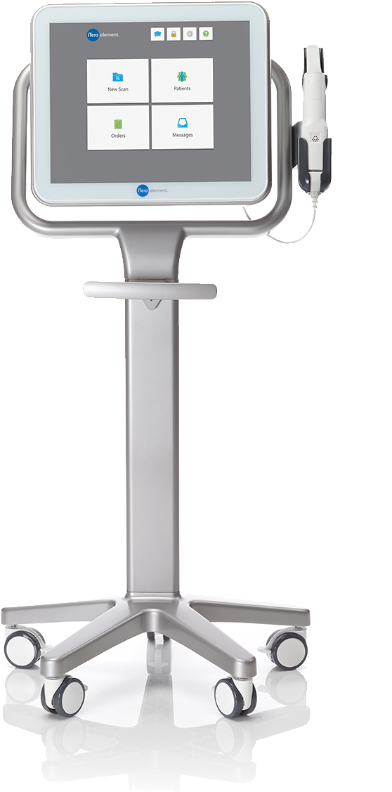 Itero 3d Scanner - Itero Element (642x1234), Png Download