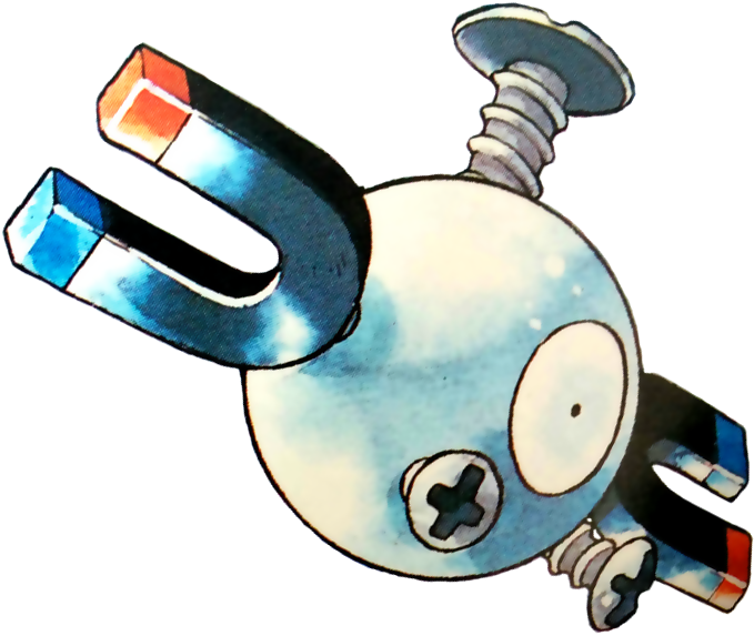 Pokemon 8 Bit Pixel Magnemite 081 - Pokemon Magnemite Art (679x573), Png Download