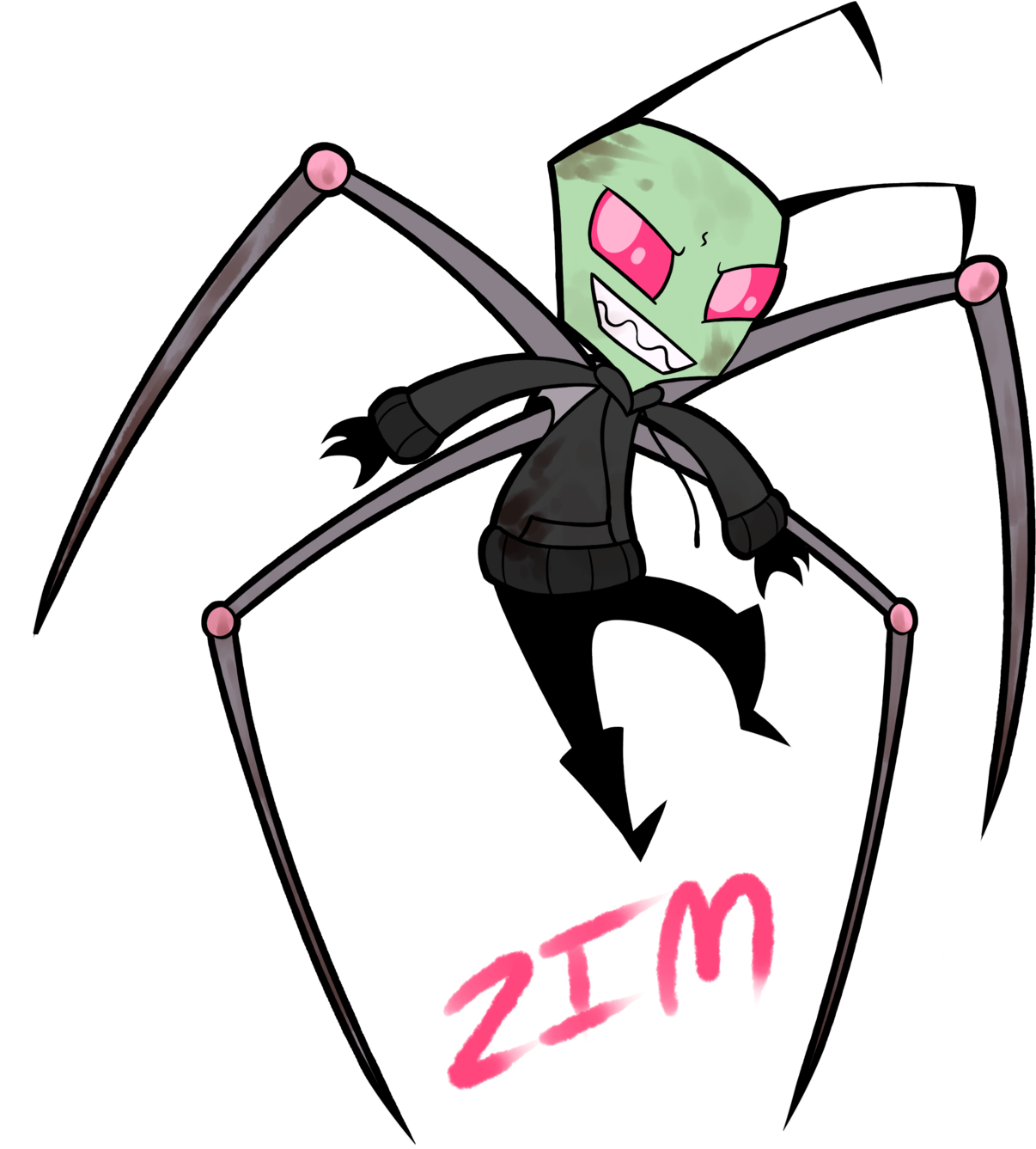 “ Fanart Of Adw Zim For @ask Survivors Zim (1280x1410), Png Download