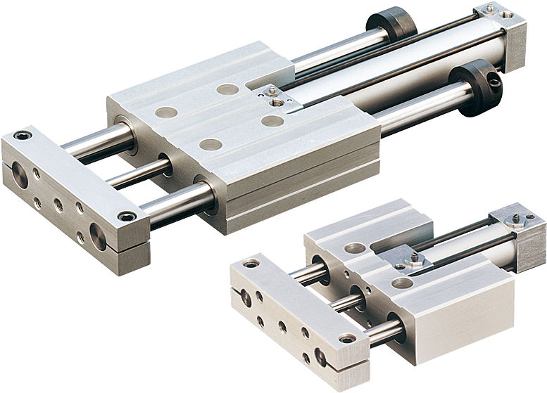Pneumatic Slide - Slide Unit Pneumatic (812x603), Png Download