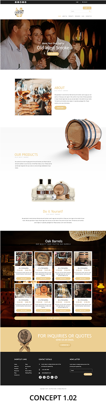 Web Design By Designpro929 For Old West Smoke - Online Advertising (1500x1400), Png Download